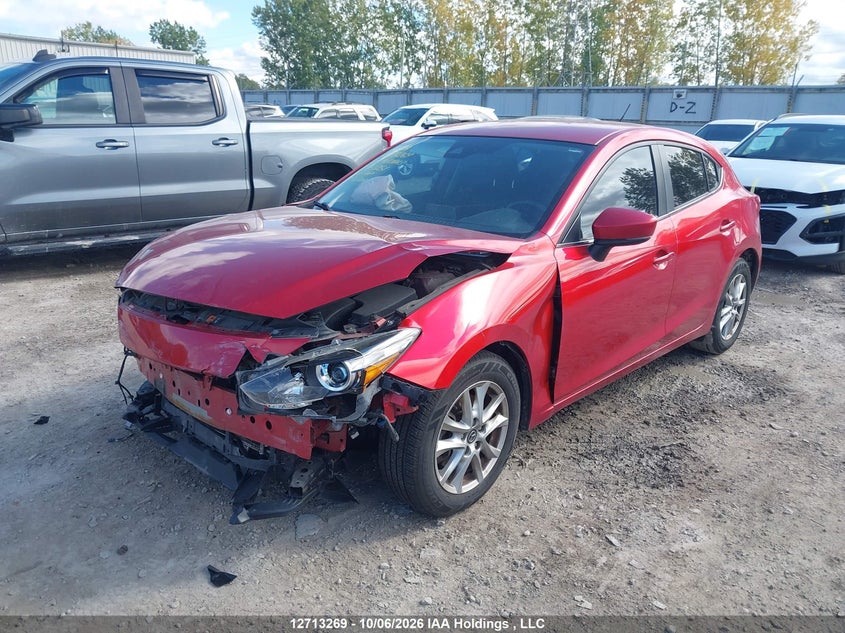 Vin: jm1bn1l75j1163151, lot: 3119724, mazda 3 touring 20182