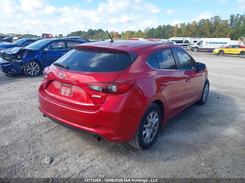 Vin: jm1bn1l75j1163151, lot: 3119724, mazda 3 touring 20184