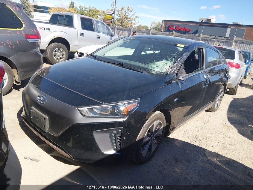 Vin: kmhc85lh3ku042903, lot: 3119774, hyundai ioniq ev preferred 20192