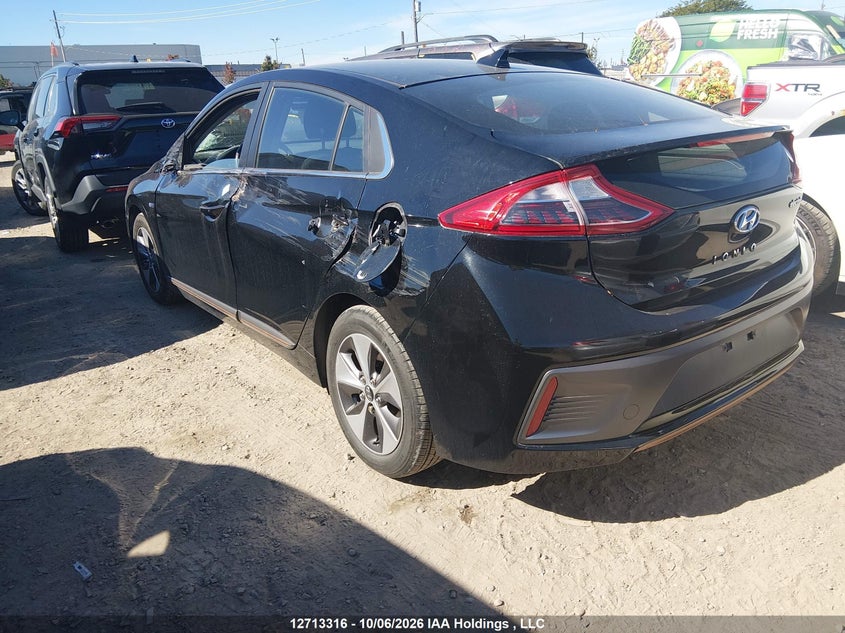 Vin: kmhc85lh3ku042903, lot: 3119774, hyundai ioniq ev preferred 20193
