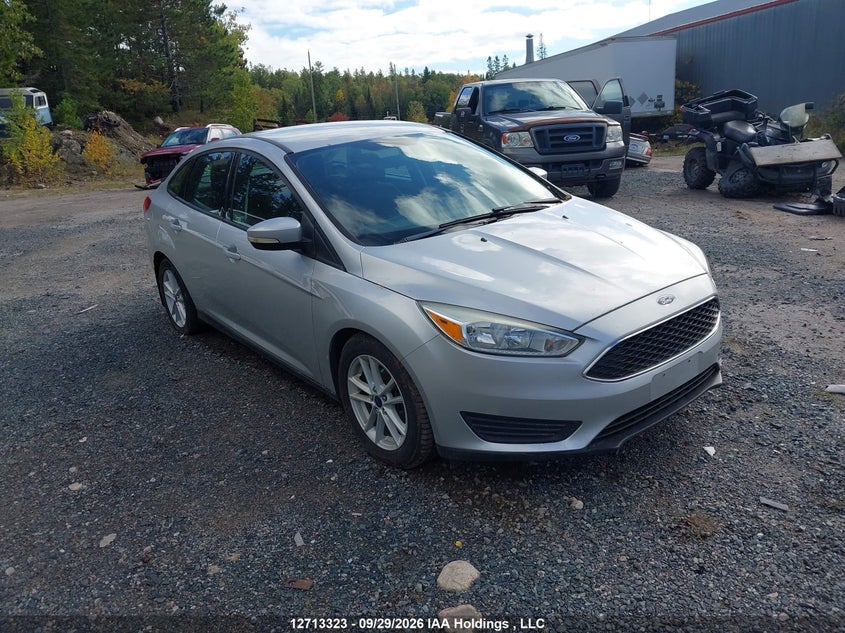 2017 Ford Focus Se, Left Side, IAAI, VIN 1FADP3F22HL233689