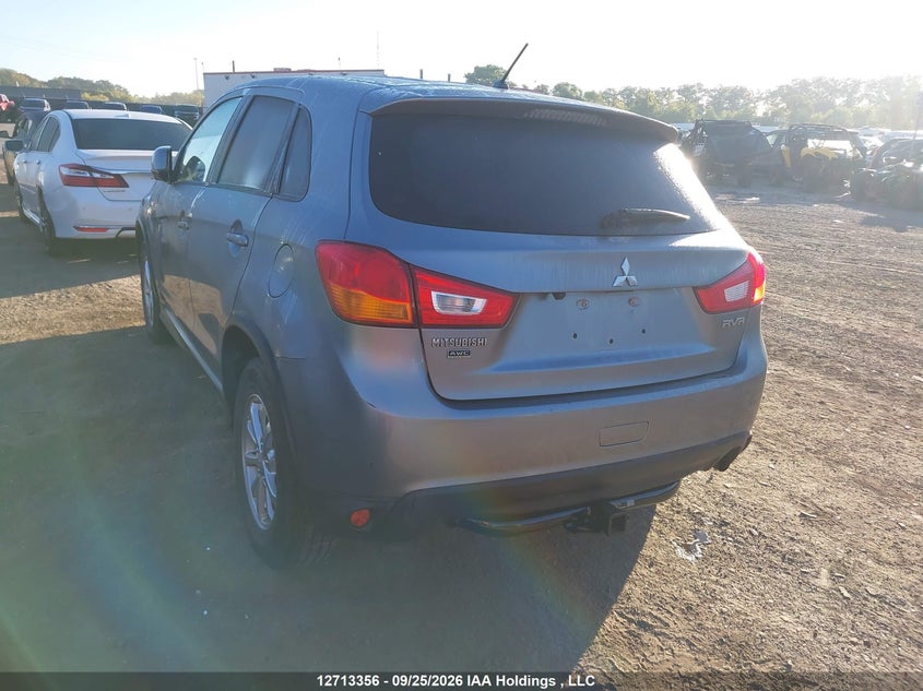 Vin: ja4aj3au1gz607299, lot: 3119814, mitsubishi rvr se 20163