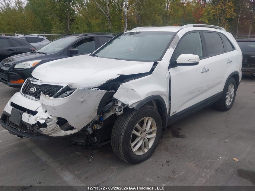 Vin: 5xyktda75eg456483, lot: 3119830, kia sorento lx 20142