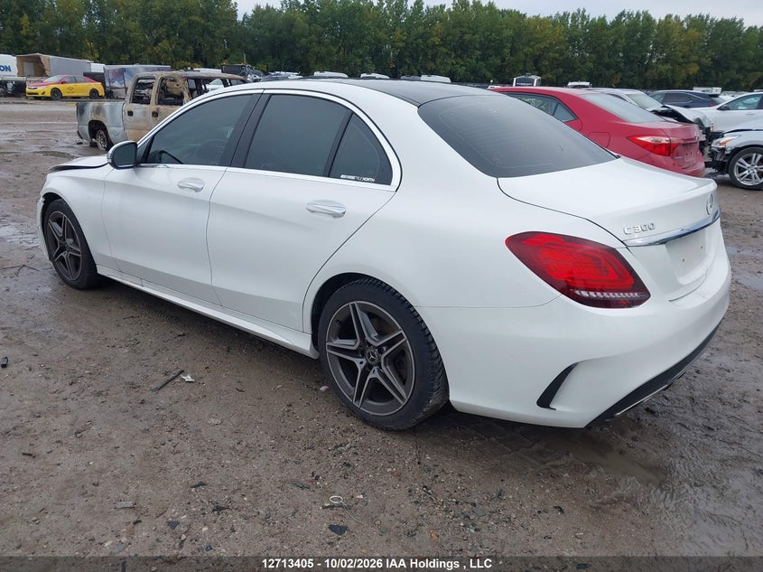 Vin: 55swf8eb0ku286310, lot: 3119863, mercedes-benz c 300 4matic 20193