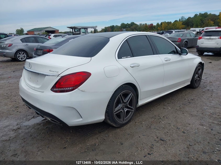 Vin: 55swf8eb0ku286310, lot: 3119863, mercedes-benz c 300 4matic 20194