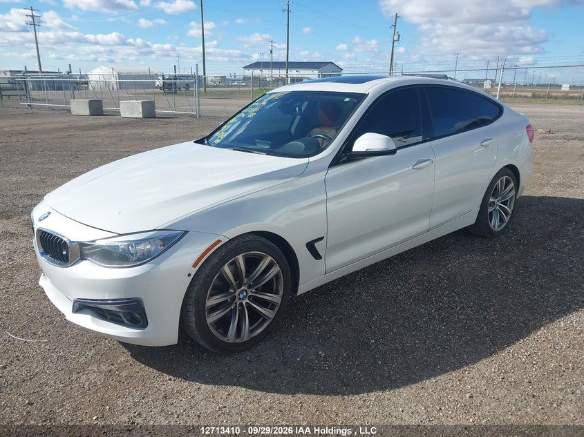 2016 BMW 328 Xigt Sulev, Front, IAAI, VIN WBA8Z5C52GGS38105 — photo 2