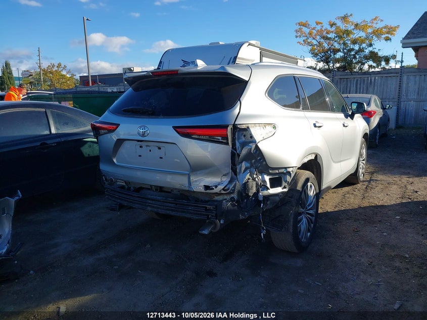 Vin: 5tdkdrbhxps004634, lot: 3119901, toyota highlander 20234