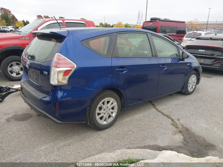 Vin: jtdzn3eu4gj045498, lot: 3119908, toyota prius v 20164