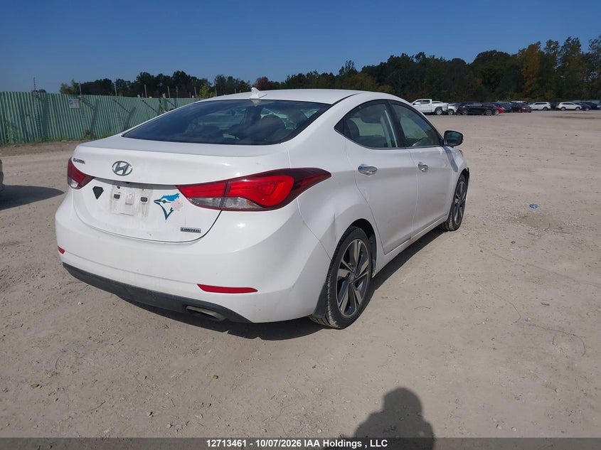 Vin: kmhdh4ah0eu187743, lot: 3119919, hyundai elantra se/sport/limited 20144