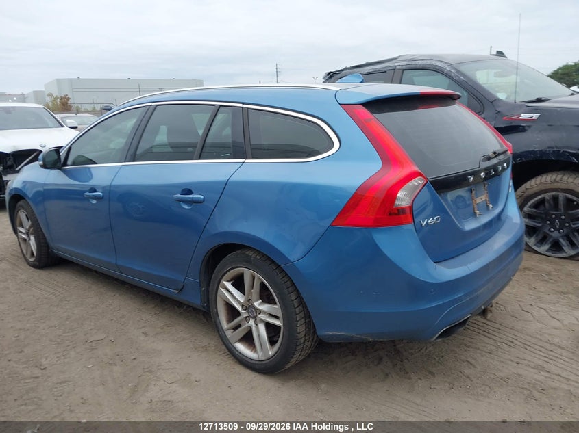 Vin: yv1612sc4f1187881, lot: 3119967, volvo v60 t5 premier plus 20153
