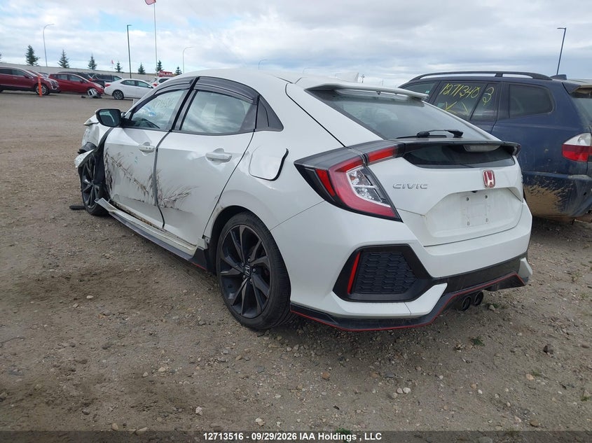 Vin: shhfk7h92hu307343, lot: 3119974, honda civic sport touring 20173