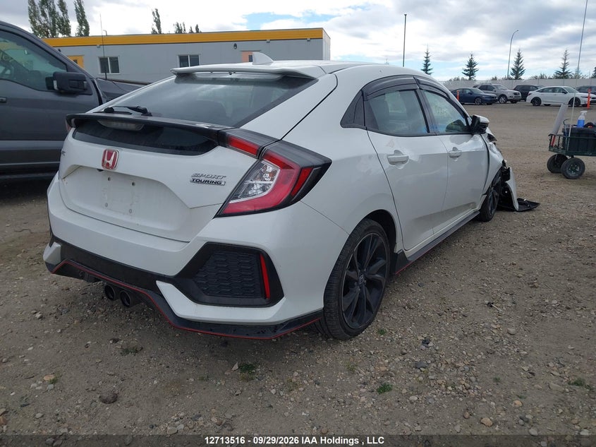 Vin: shhfk7h92hu307343, lot: 3119974, honda civic sport touring 20174