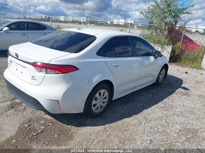 Vin: jtdbcmfe1s3097298, lot: 3119983, toyota corolla hybrid le 20254