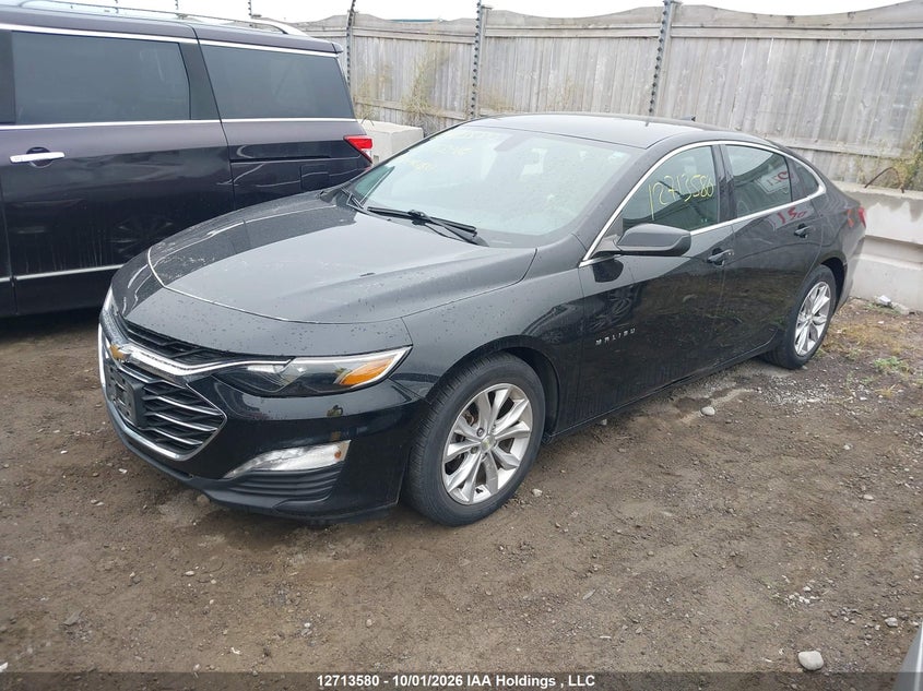 2019 Chevrolet Malibu Lt, Град, IAAI, VIN 1G1ZD5STXKF153316 — фото 2