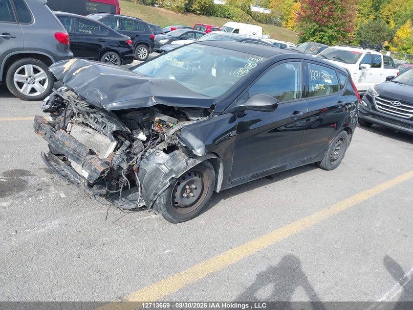 Vin: kmhct5ae9eu155802, lot: 3120131, hyundai accent gls/gs 20142