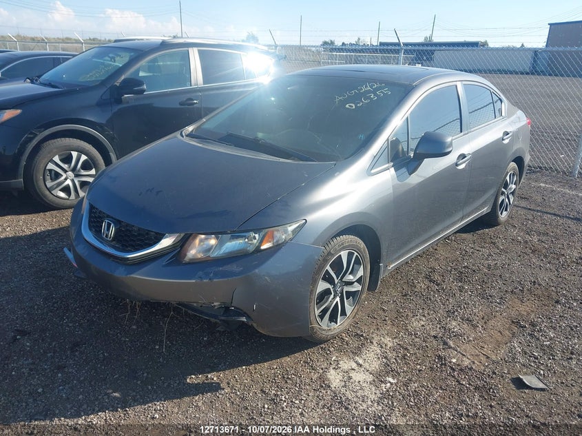Vin: 2hgfb2f53dh026355, lot: 3120143, honda civic lx 20132