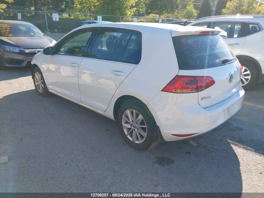 Vin: 3vw217au9hm041426, lot: 3120152, volkswagen golf s/wolfsburg/se/sel 20173
