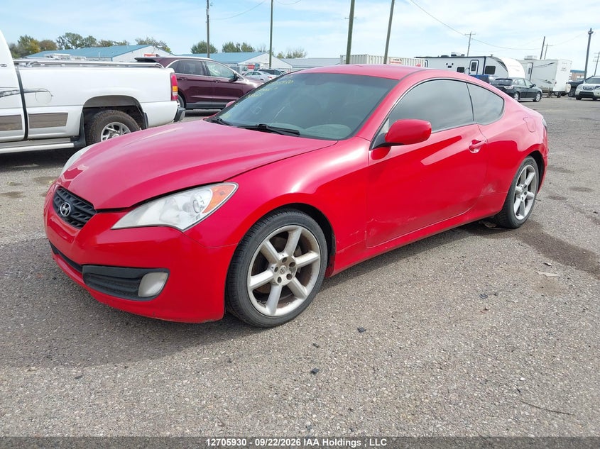 Vin: kmhht6kd4bu048623, lot: 3120157, hyundai genesis 2.0t 20112