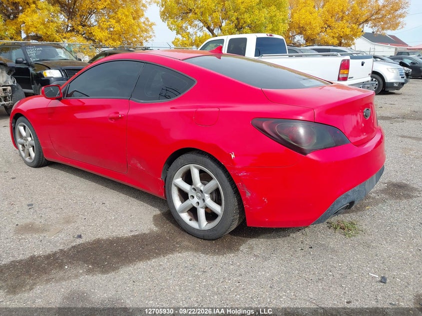 Vin: kmhht6kd4bu048623, lot: 3120157, hyundai genesis 2.0t 20113