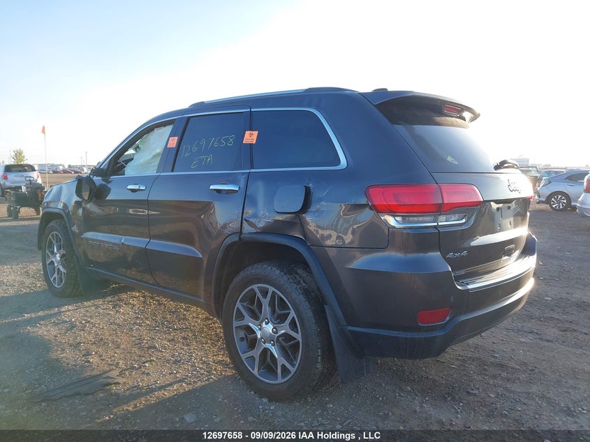 Vin: 1c4rjfbg1kc619984, lot: 3120159, jeep grand cherokee limited 20193