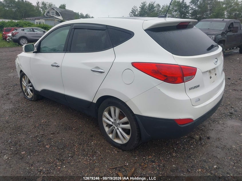 Vin: km8jucac2cu519269, lot: 3120204, hyundai tucson limited 20123