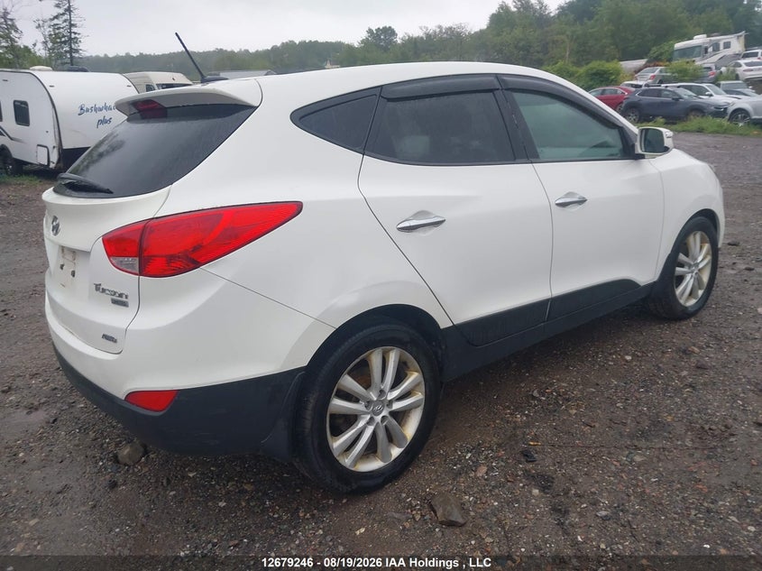Vin: km8jucac2cu519269, lot: 3120204, hyundai tucson limited 20124