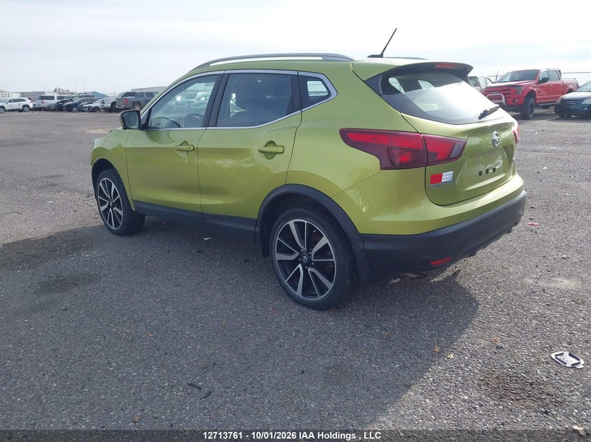 Vin: jn1bj1cr4hw118019, lot: 3120283, nissan qashqai s/sl/sv 20173