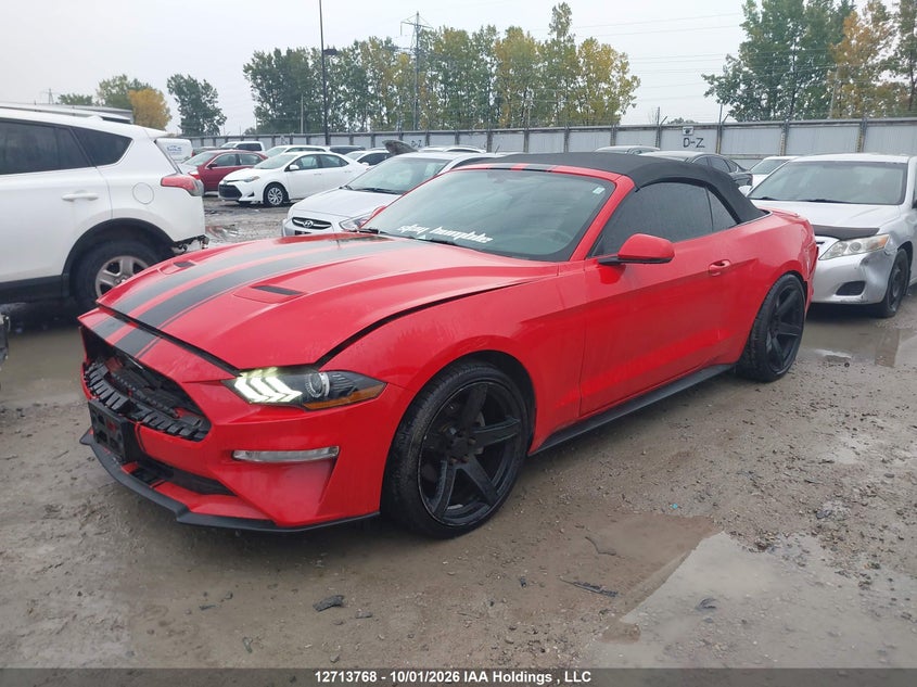 Vin: 1fatp8uhxl5148483, lot: 3120290, ford mustang convertible 20202