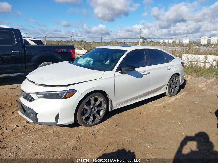 Vin: 2hgfe4f80th001005, lot: 3120315, honda civic sport hybrid/sport touring hybrid 20262