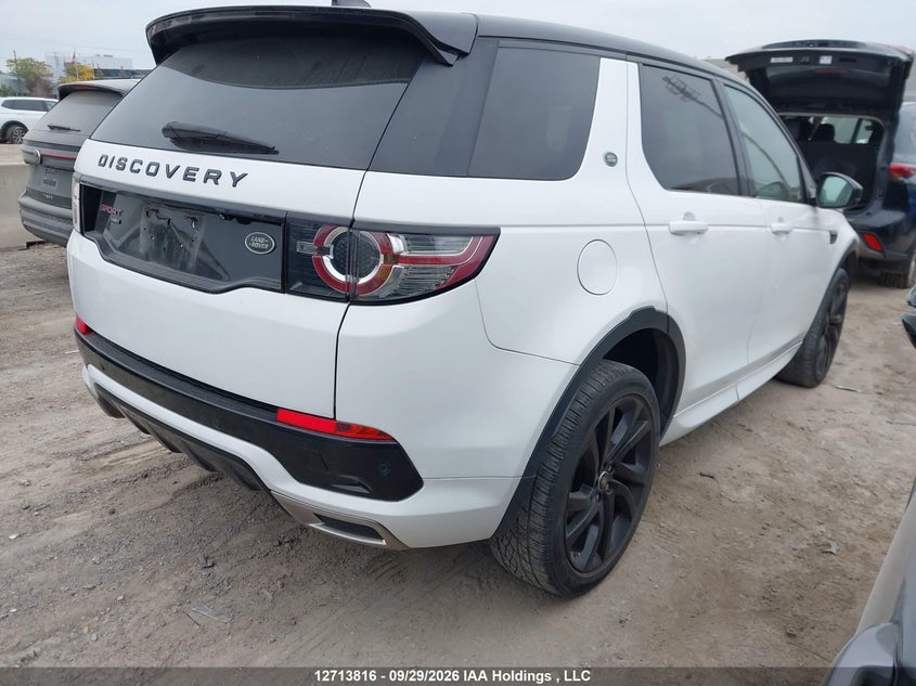 Vin: salct2sx0jh739293, lot: 3120340, land rover discovery sport hse luxury 20184