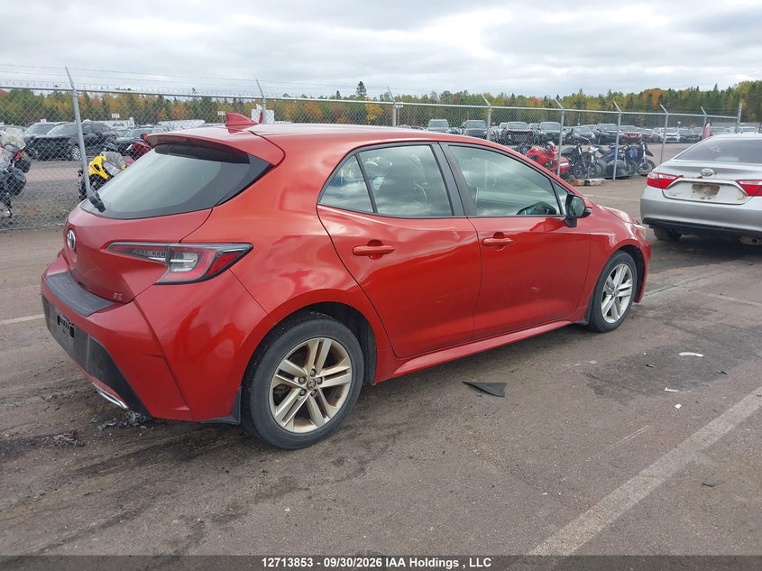Vin: jtnk4rbexk3015998, lot: 3120377, toyota corolla se/xse 20194