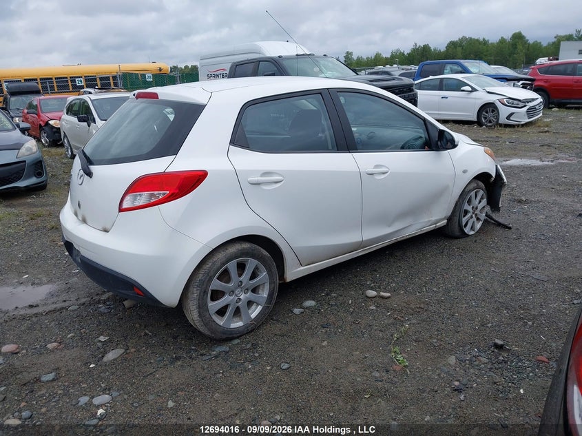 Vin: jm1de1ky9c0146428, lot: 3120419, mazda mazda2 gx 20124