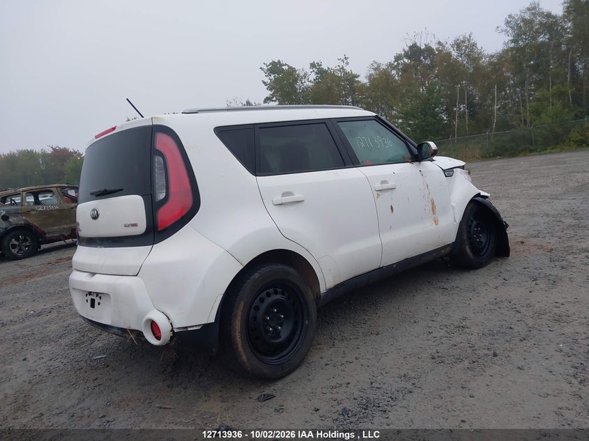 Vin: kndjp3a58f7190867, lot: 3120469, kia soul + 20154