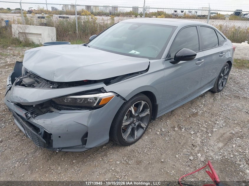 Vin: 2hgfe4f89sh005777, lot: 3120480, honda civic sport hybrid/sport touring hybrid 20252