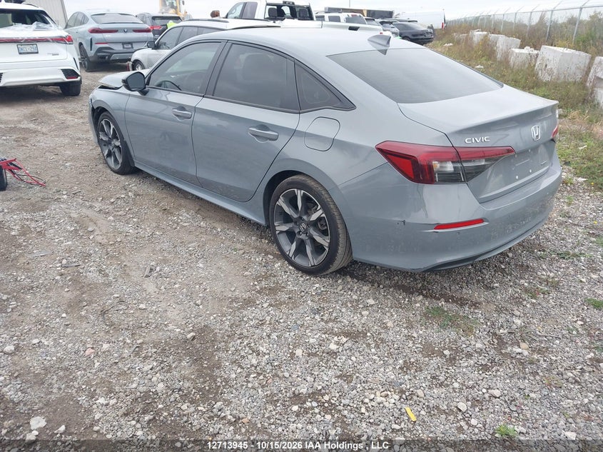 Vin: 2hgfe4f89sh005777, lot: 3120480, honda civic sport hybrid/sport touring hybrid 20253
