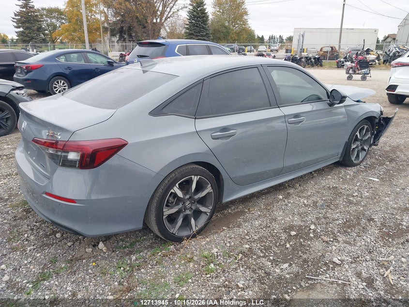 Vin: 2hgfe4f89sh005777, lot: 3120480, honda civic sport hybrid/sport touring hybrid 20254