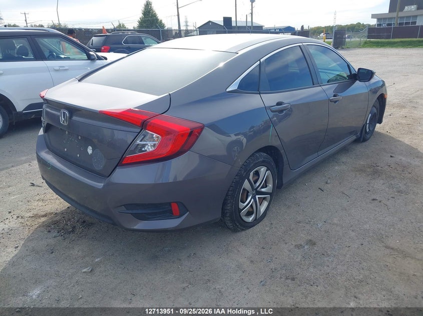 Vin: 2hgfc2f68gh023185, lot: 3120488, honda civic lx 20164