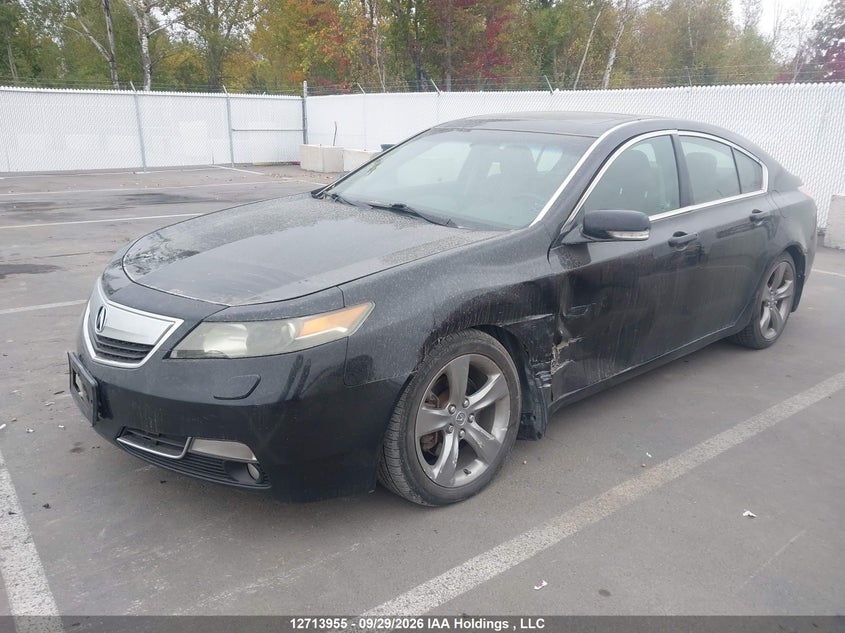 2012 Acura Tl, Left Side, IAAI, VIN 19UUA9F27CA800306 — photo 2