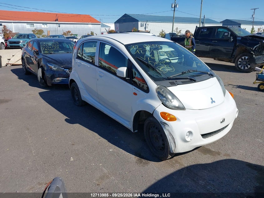 2012 Mitsubishi I Miev Es/Se, Front, IAAI, VIN JA3215H13CU602869