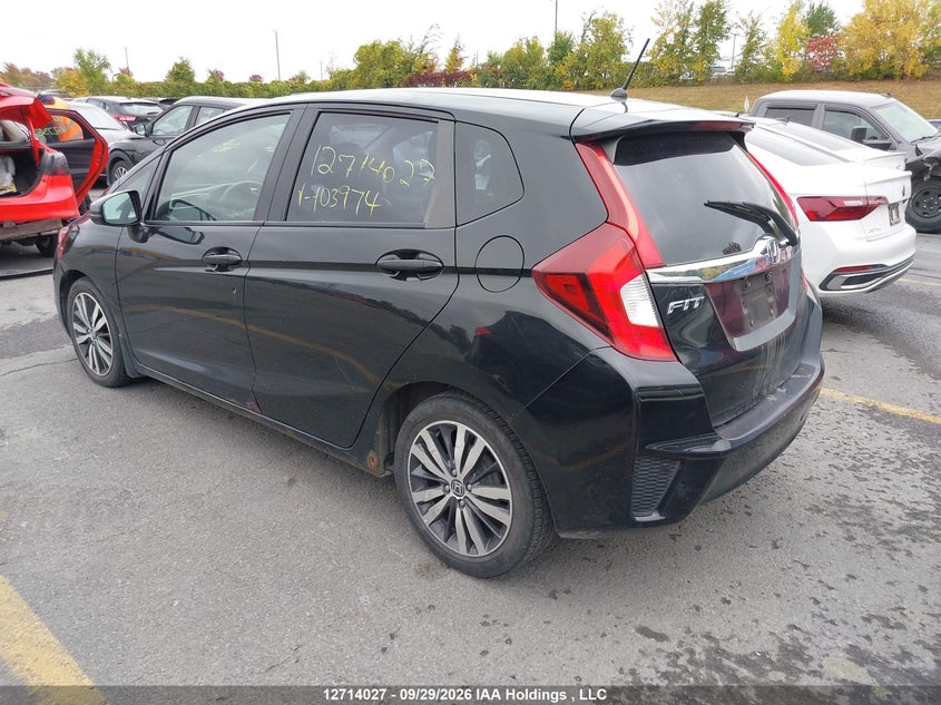 Vin: 3hggk5h89fm103974, lot: 3120572, honda fit 20153