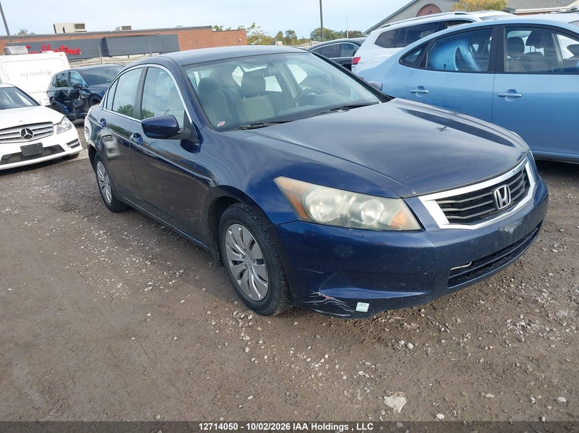 2008 Honda Accord Lx, Left Side, IAAI, VIN 1HGCP26338A814172