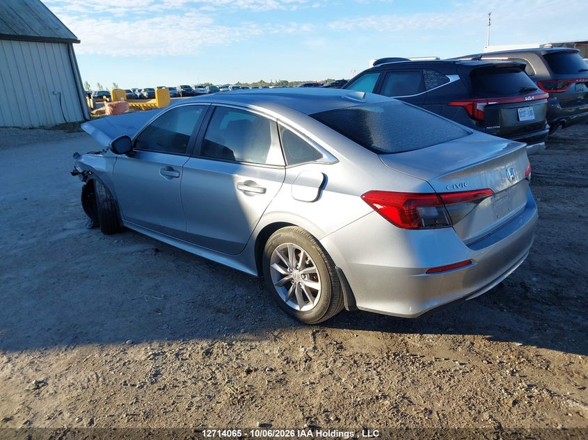 Vin: 2hgfe2f35ph100840, lot: 3120611, honda civic 20233