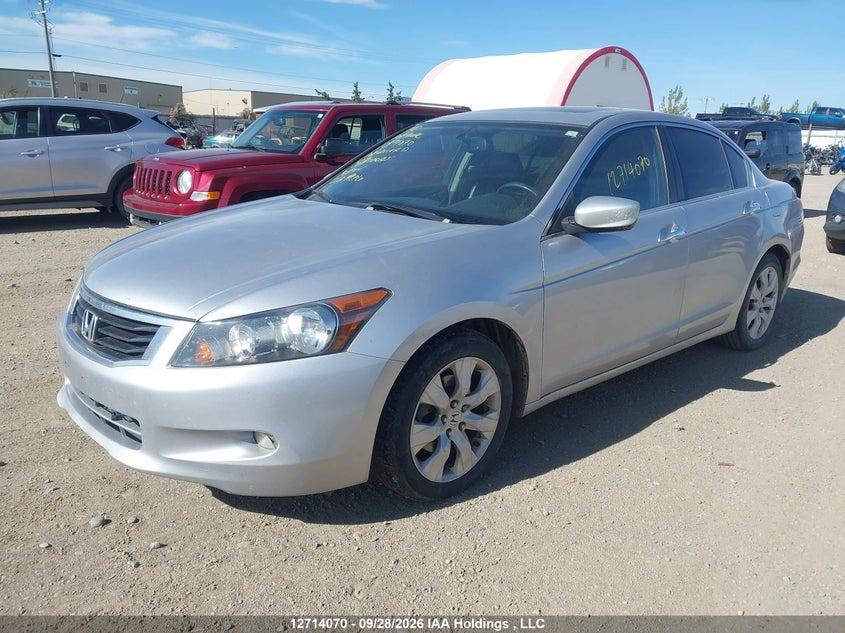2008 Honda Accord Ex-L V6, Удар сзади, IAAI, VIN 1HGCP36818A800045 — фото 2