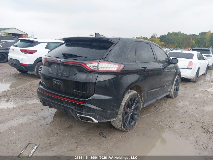 Vin: 2fmtk4ap0fbb83638, lot: 3120662, ford edge sport 20154