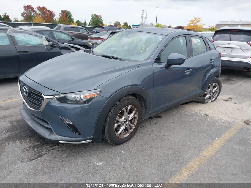 2021 Mazda Cx-3 Touring, Left Rear, IAAI, VIN JM1DKFC74M1505563 — photo 2