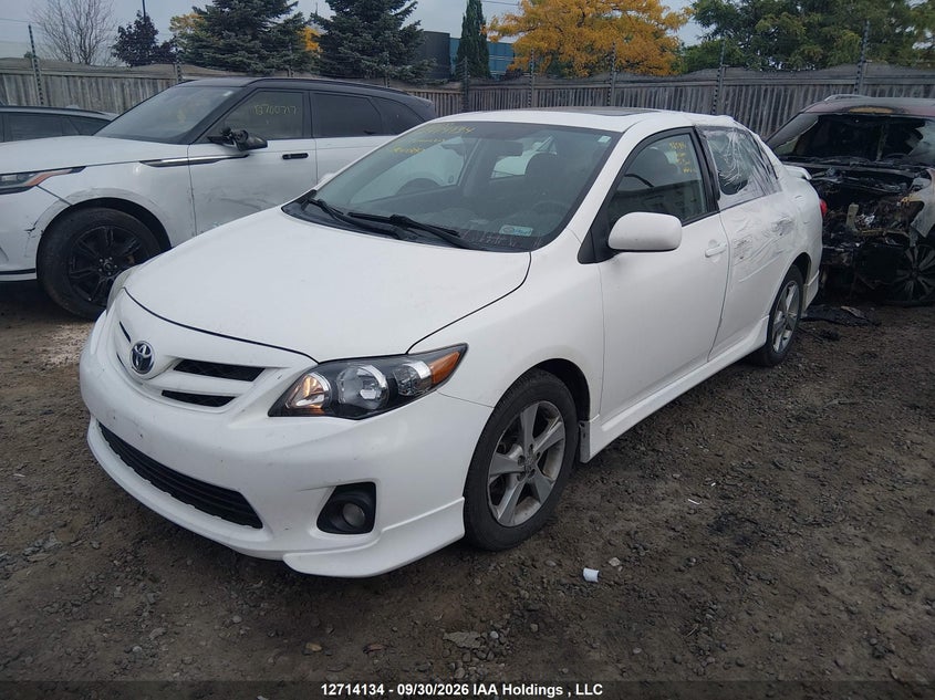 Vin: 2t1bu4eexcc860880, lot: 3120681, toyota corolla s 20122