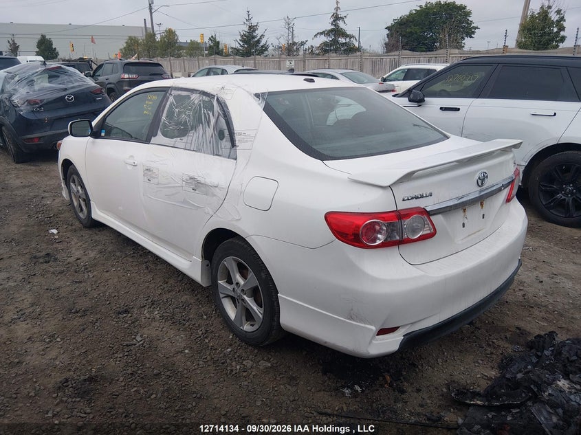 Vin: 2t1bu4eexcc860880, lot: 3120681, toyota corolla s 20123