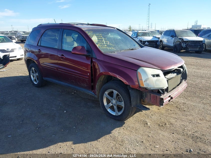 2007 Chevrolet Equinox Lt, Front, IAAI, VIN 2CNDL73F576224959