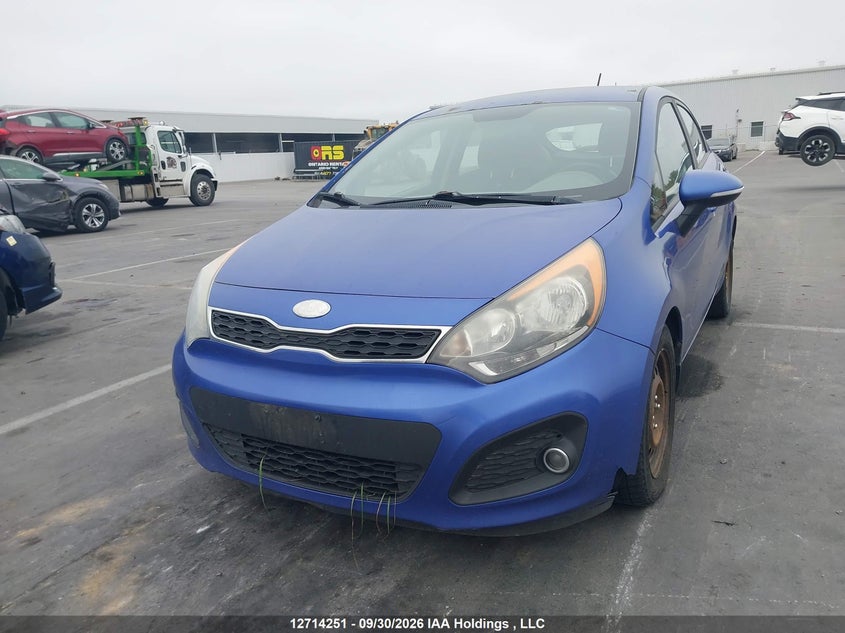 2014 Kia Rio Ex/Lx/Lx+/Sx, Благотворительность, IAAI, VIN KNADN5A30E6900603 — фото 2