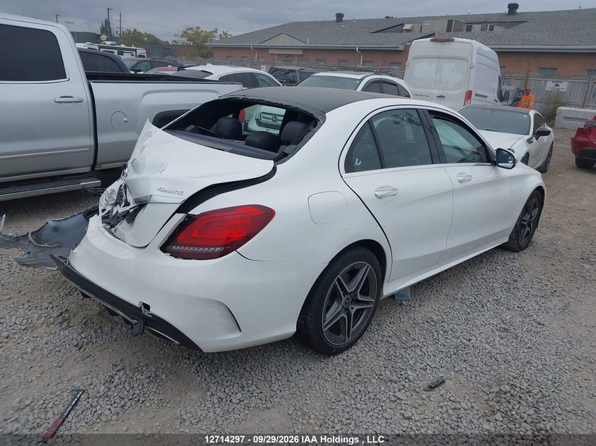 Vin: 55swf8eb4ku317431, lot: 3120845, mercedes-benz c 300 4matic 20194